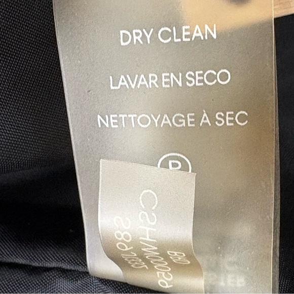 Calvin Klein Tweed Open Front Jacket Size 16 Red White Black Metallic Sequins - Picture 12 of 14